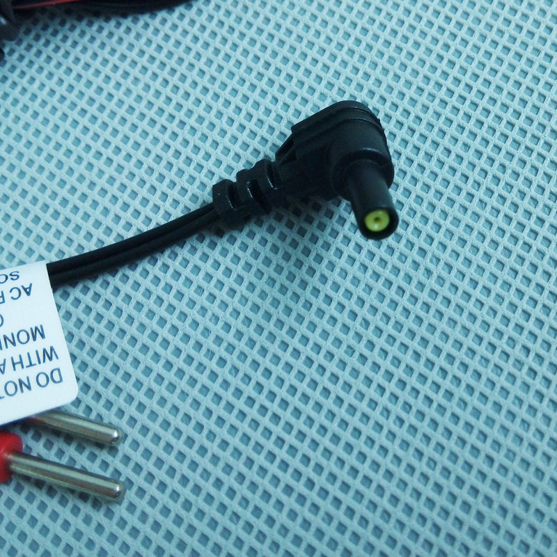 [Australia] - 2Pcs/pack Replacement Electrode Lead Wires Connect Cables Pin 2mm For TENS Electronic Therapy Machines 