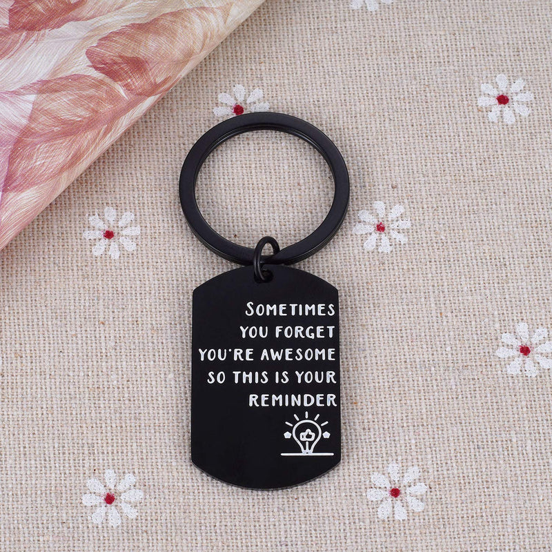 [Australia] - Inspirational Gifts for Women Sometimes You Forget You're Awesome So This is Your Reminder Birthday Gifts for Women Men Black Bulb 
