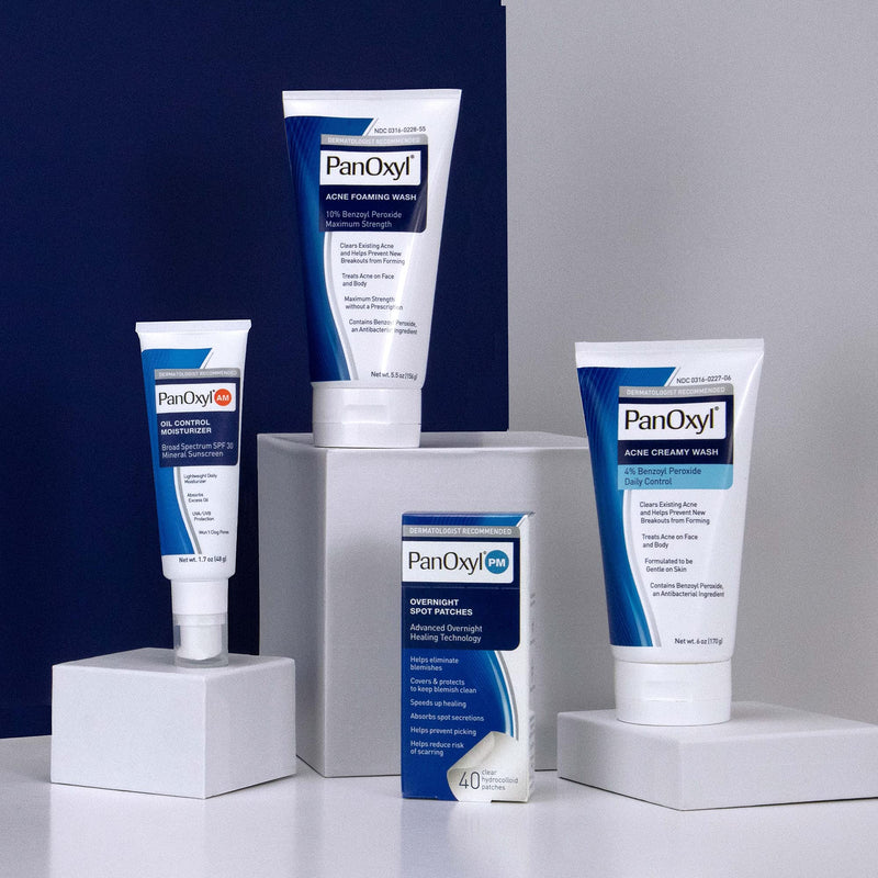 [Australia] - PanOxyl Antimicrobial Acne Creamy Wash, 4% Benzoyl Peroxide, 6 Ounce 4% Wash 