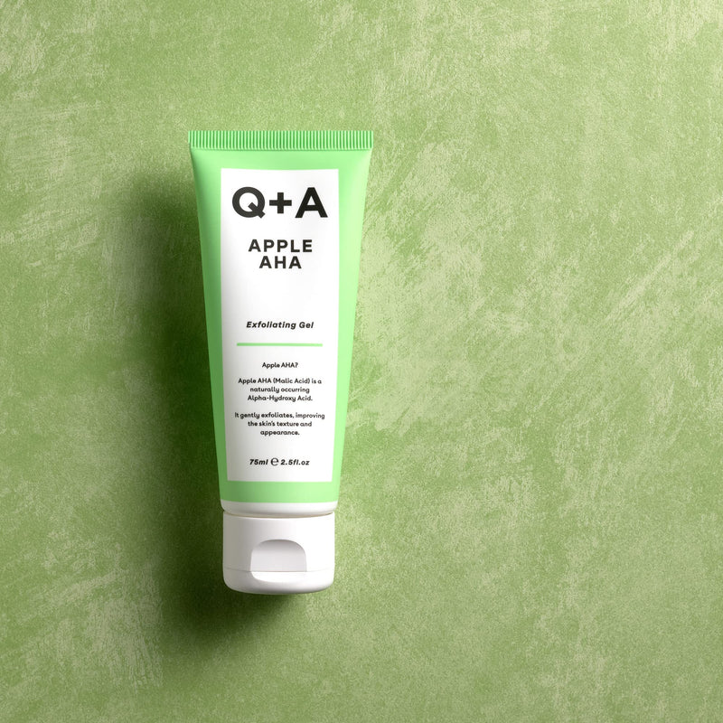 [Australia] - Q+A Apple AHA Exfoliating Gel, naturally occurring Malic and Lactic Acid alongside Apple Fruit Extracts and Glycolic Acid for smoother, brighter skin (75ml) 