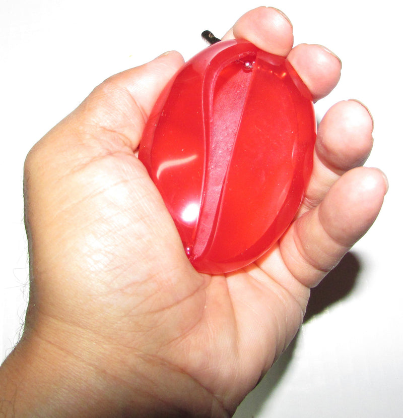 [Australia] - 3 Red Coin Purses | Multi-Purpose Holds Keys & Small items | Made in USA 3 Coin Purses 