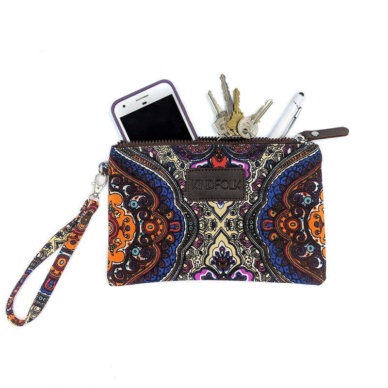 [Australia] - Kindfolk Accessories Bundle - ID Holder and Lanyard, Accessory Pouches and Makeup Bag Celestial 