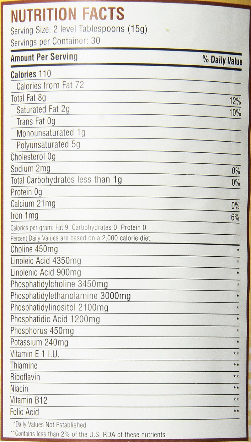 [Australia] - Fearn Natural Foods Lecithin Granules, 16 Ounce 