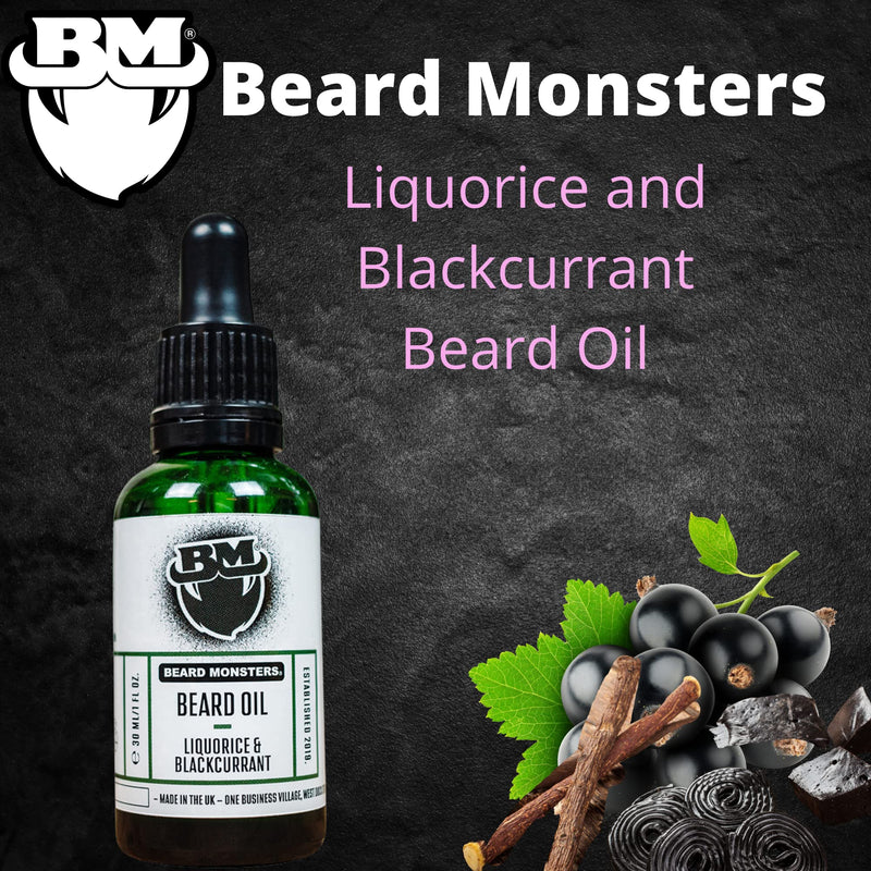 [Australia] - Beard Monsters Base Range 30ml Beard Oil | Six New Scents Available | Beard Oil For Men | Scented Beard Oil Made Using Natural Ingredients | Helps Beard Growth (Liquorice and Blackcurrant) Citrus 