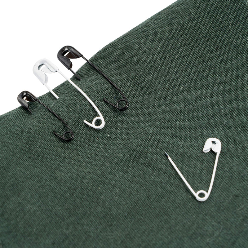 [Australia] - SINGER 00296 Black and White Safety Pins, Assorted Sizes, 25-Count 1 
