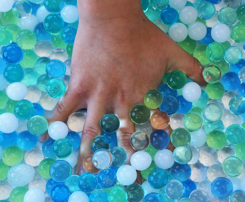 [Australia] - Water Beads Ocean Breeze (8oz Bag Thousands of Beads) 5 Colors - Dew Drops A Tactile Sensory Beads Experience - 