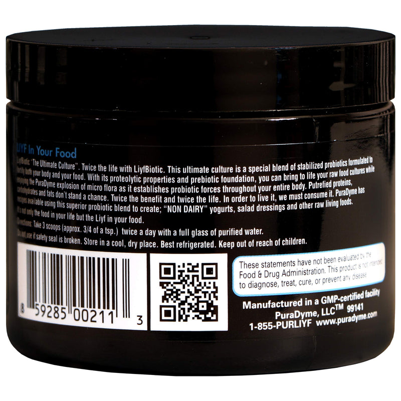 [Australia] - PuraDyme LiyfBiotic Probiotic Digestion and Dietary Supplement - 2 Ounce Powder. by Lou Corona 