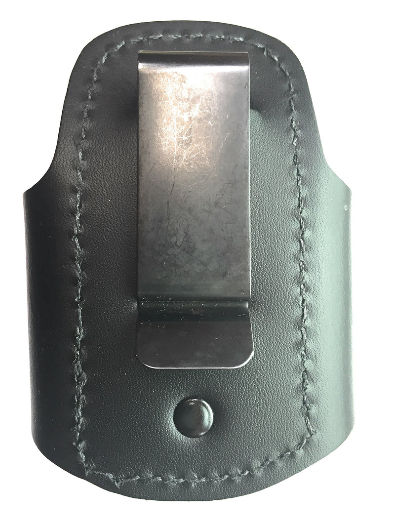 [Australia] - The BATCLIP (Black) - Premium Leather Handmade Clip-on Stethoscope Hip Holder; no More Neck Carrying, Loss, or Misplacement. Proudly Carry Your high-end Stethoscope with Taste and Style. Black 