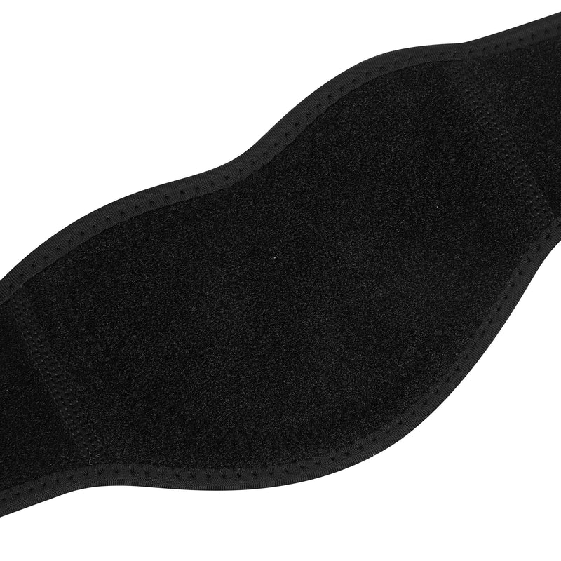 [Australia] - Adjustable Neck Support Brace Soft Compression Neck Protector Wrap Cervical Collar Breathable Physical Therapy Neck Brace Supports Pain Pressure Relief Sleeping Device for Chronic Neck Stiffness Black 