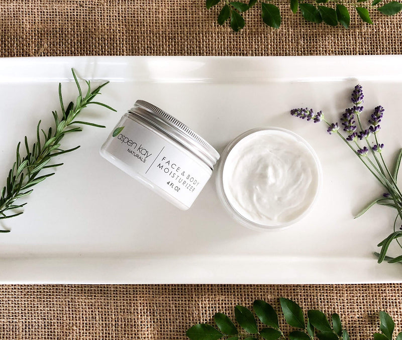 [Australia] - Face and Body Moisturizer, Natural, Unscented Moisturizer for Sensitive Skin. (4. OZ) By Aspen Kay Naturals 
