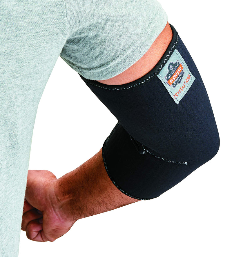 [Australia] - Ergodyne - 16573 ProFlex 650 Neoprene Elbow Sleeve, Black, Medium No Strap 