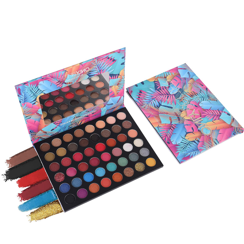 [Australia] - ONLYBETTER Rainbow Eyeshadow Palette High Pigmented Eyeshadow Palette 48 Shades Matte Shimmer Metallic Colorful Eyeshadow Palette Waterproof Vegan Eyeshadow Palette 48 colors 