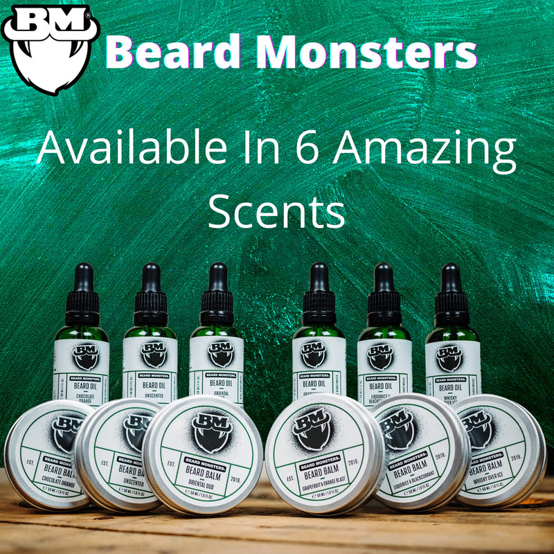 [Australia] - Beard Monsters Base Range 30ml Beard Oil For Men | Six New Scents Available | Must for Any Beard Kit For Men | Scented Beard Oil Made Using Natural Ingredients | Helps Beard Growth (Whisky over Ice) Rose 