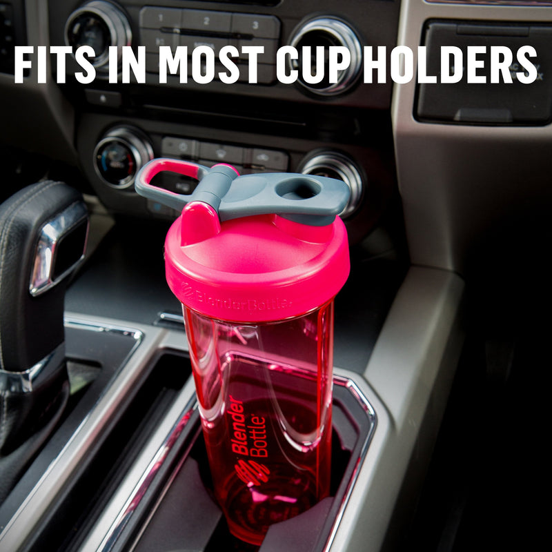 [Australia] - BlenderBottle Shaker Bottle Pro Series Perfect for Protein Shakes and Pre Workout, 24-Ounce, Black 
