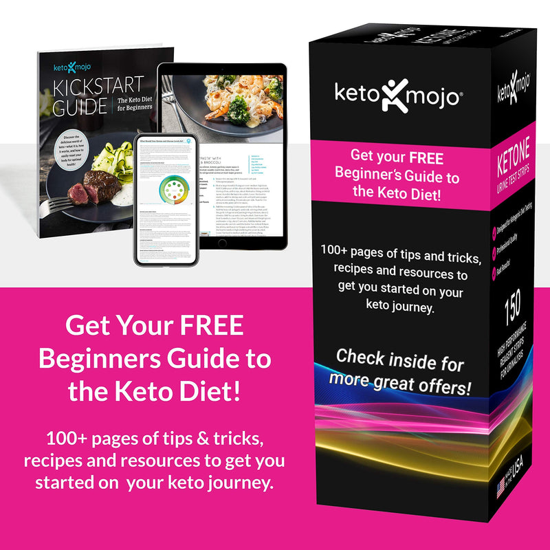 [Australia] - 150 Ketone Test Strips with Free Keto Guide eBook & Free APP. Urine Test for Ketosis on Ketogenic & Low-Carb Diets. Extra-Long Strips. 