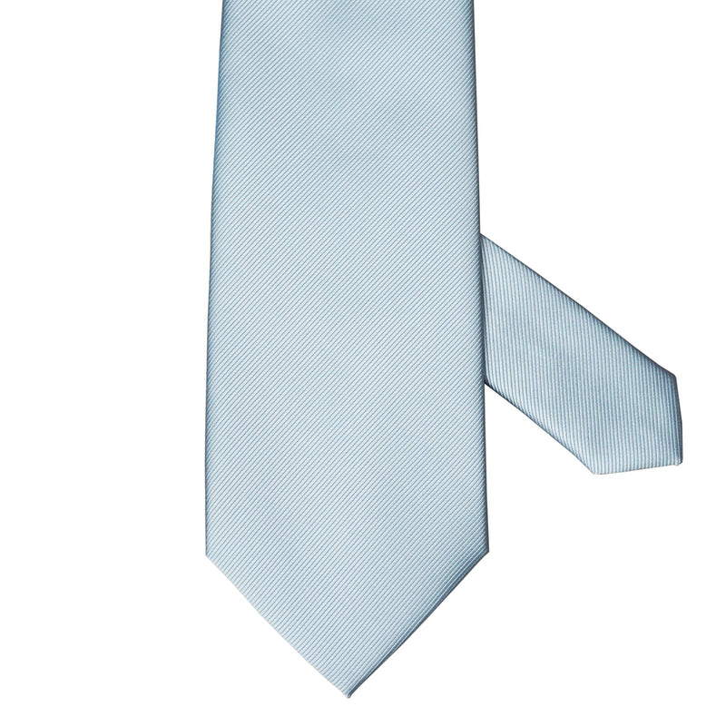 [Australia] - ZENXUS Skinny Ties for Men, Solid Color 2.5 inch Slim Neckties 1 or 5 Pack Plain Tie Dusty Blue 