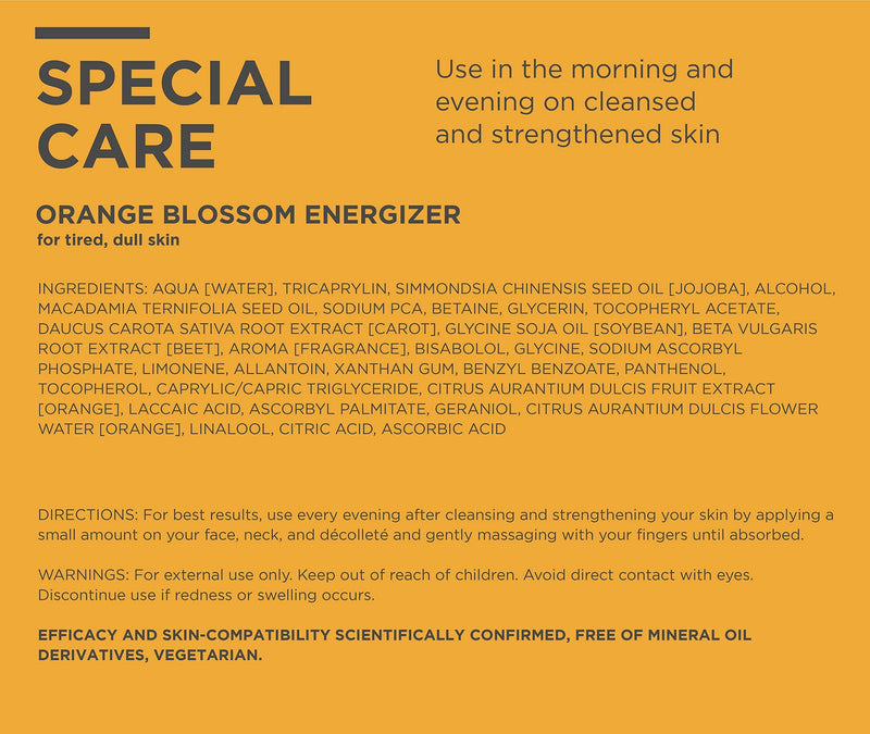 [Australia] - ANNEMARIE B√ñRLIND ‚Äì Orange Blossom Energizer Face Serum ‚Äì Botanical Neroli Oil, Retinoid, and Vitamin C + E Facial Serum For Brighter, Toned, and Youthful Skin ‚Äì 50ml 