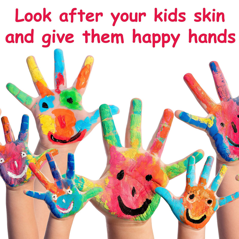 [Australia] - Bamboo Gloves for Eczema, Kids Age 6-8, Eczema Gloves for Children, Kids Gloves for Dry Hands, Kids Moisturizing Gloves Overnight, Skin Repair Gloves, 3 Pairs of Gloves 