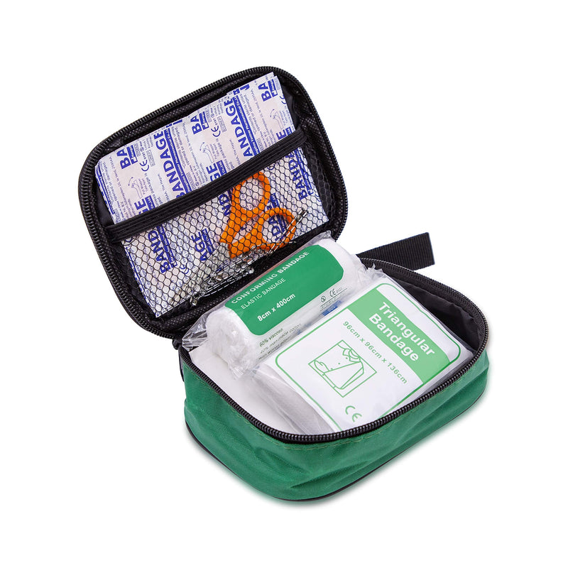 [Australia] - Milestone Camping 96940 Emergency First Aid Kit / Compact and Portable Home or Travel Kit / Ideal for Camping, Family Days Out and More 