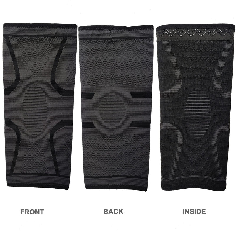 [Australia] - SVDpirit Knee Brace Compression Sleeve For Men & Women (1pc), Knee Support For Running, Cycling, Basketball, Mountaineering, Medical Grade Knee Pads, Protect Meniscus Tear, ACL, Arthritis, Joint Pain Relief 1006BL Large Black 