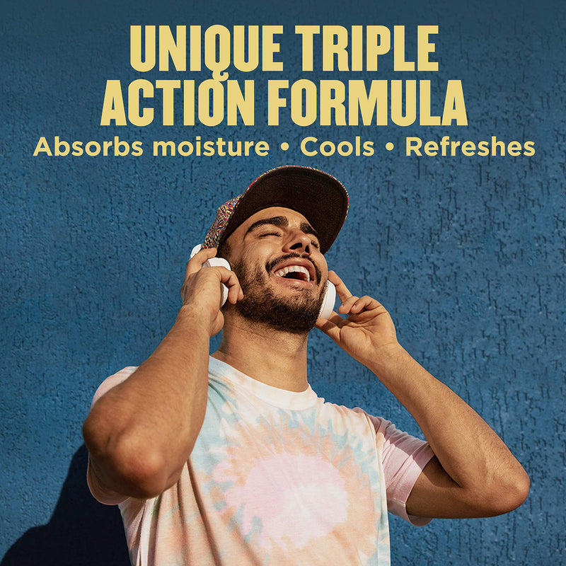 [Australia] - Gold Bond Ultimate Men's Essentials Body Powder Spray 7 oz. Nightfall Scent Odor + Wetness Protection Talc 