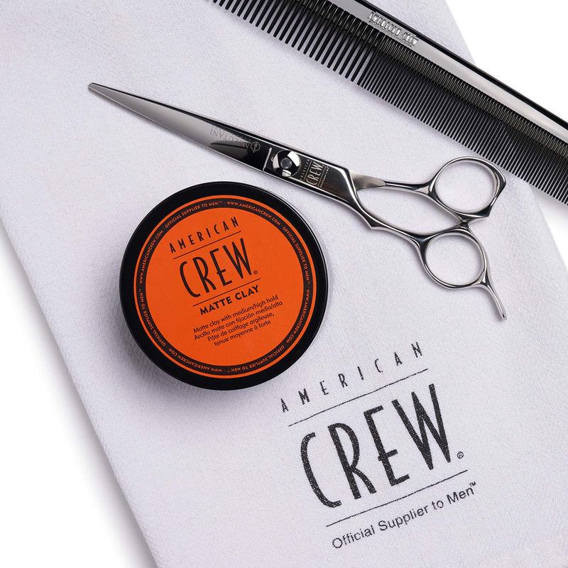 [Australia] - American Crew Texturising Matte Clay with Medium Hold & Low Shine for Control & Definition (85g) Non-Greasy Formula, Hair Styling for Men 