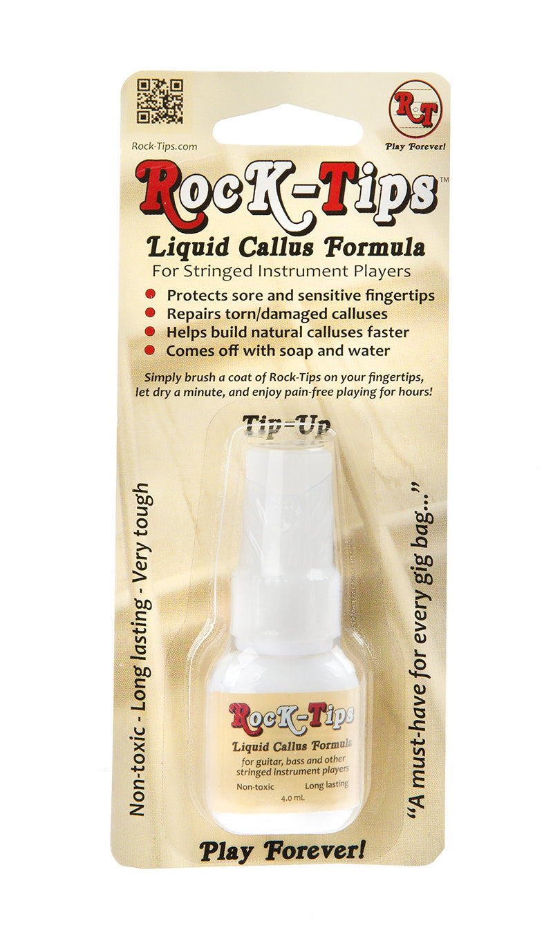 [Australia] - Rock-Tips – Liquid Callus Formula – For Guitar, Bass, and Other Stringed Instruments – 4.0 mL 