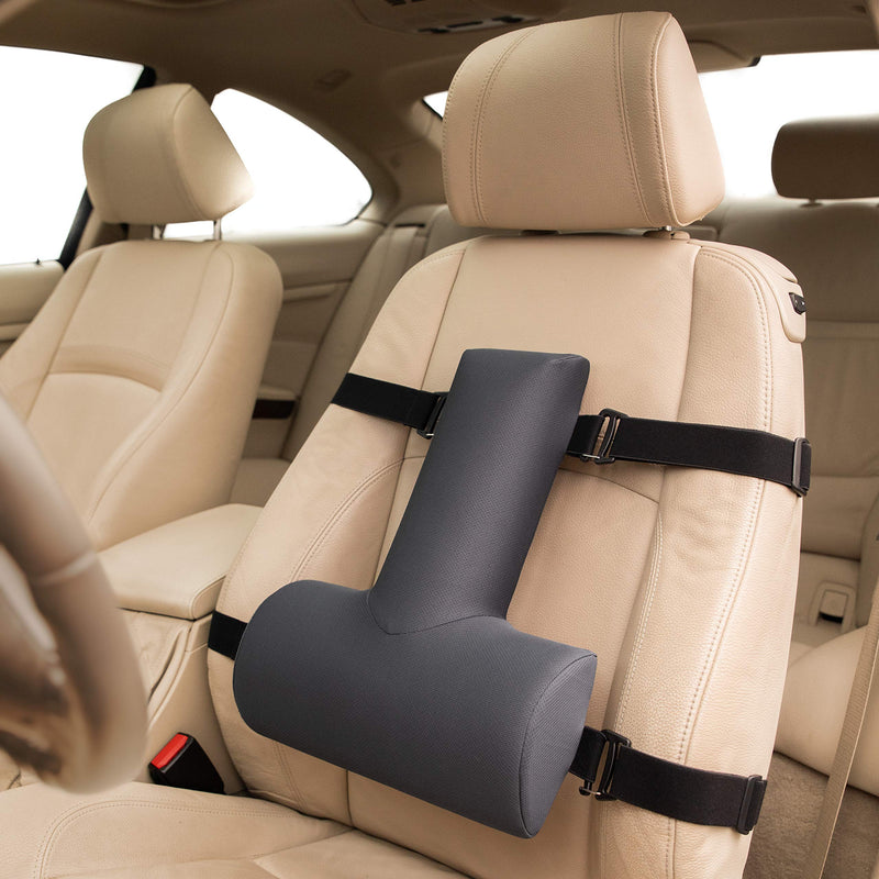 [Australia] - OPTP Thoracic Lumbar Back Support - Soft Cushion for Improved Sitting Posture and Upper/Lower Back Pain Relief for Desk Chairs, Car Seats and Airplanes 