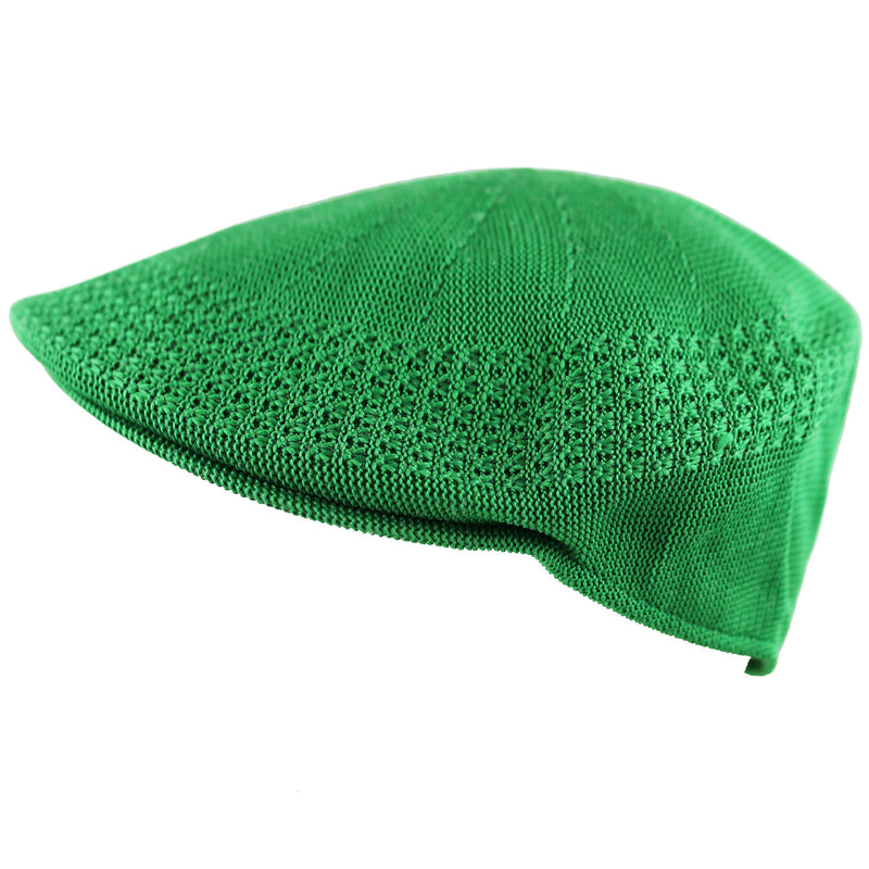 [Australia] - The Hat Depot Light Weight Classic Mesh Newsboy Ivy Gatsby Cabbie Golf Hat Cap Large Kelly Green 