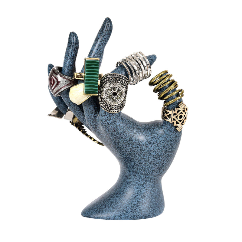 [Australia] - Hand Jewelry Holder, Bracelet Ring Watch Jewelry Display Holder Stand, Mannequin Hand, Polyresin, 7 Inch 