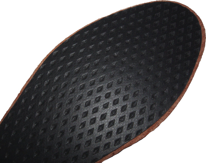 [Australia] - Shoeslulu Magic Absorbent Ultra Thin Lambskin Leather Insoles with Breathable Activated Carbon Bottom US Men 9-9.5 / EU 42 Natural Lambskin 