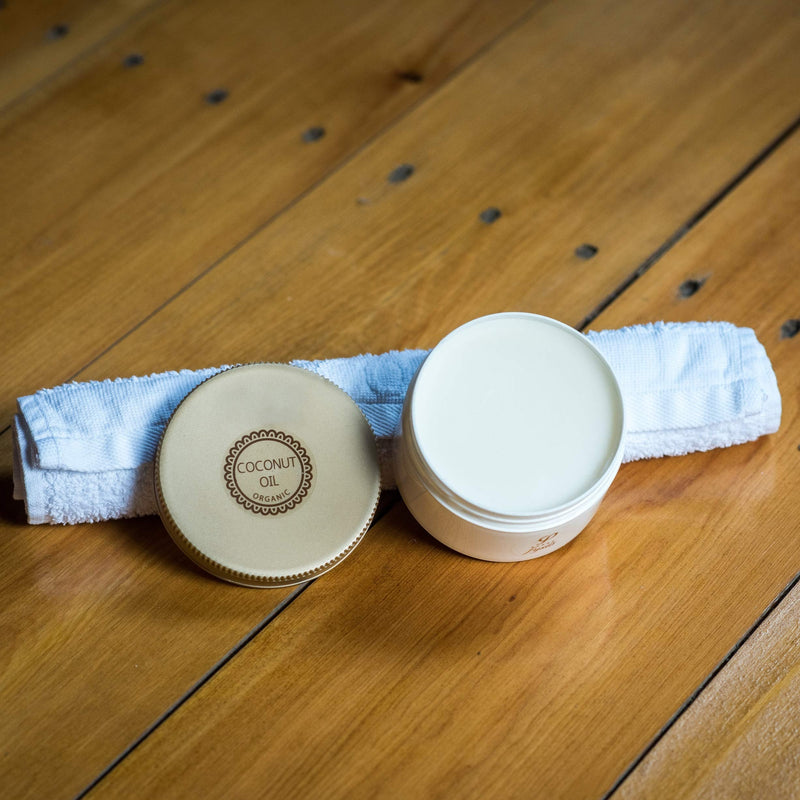 [Australia] - Fysio Organic Extra Virgin Coconut Oil for Skin Enriched with Beeswax, Olive Oil, Argan & Jojoba | Ideal as Natural Body Butter Moisturiser, Hydrating Hair Mask, Leave in Conditioner | 250ml 