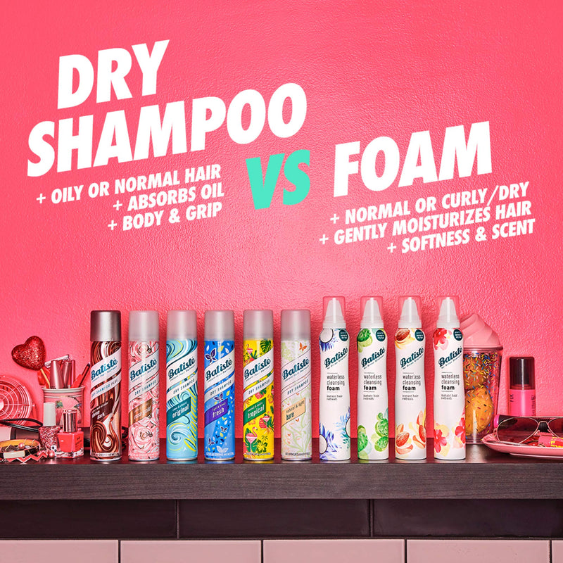 [Australia] - Batiste dry shampoo original, fresh hair for all hair types, 3 pack 2 + 1 (3 x 200 ml) 