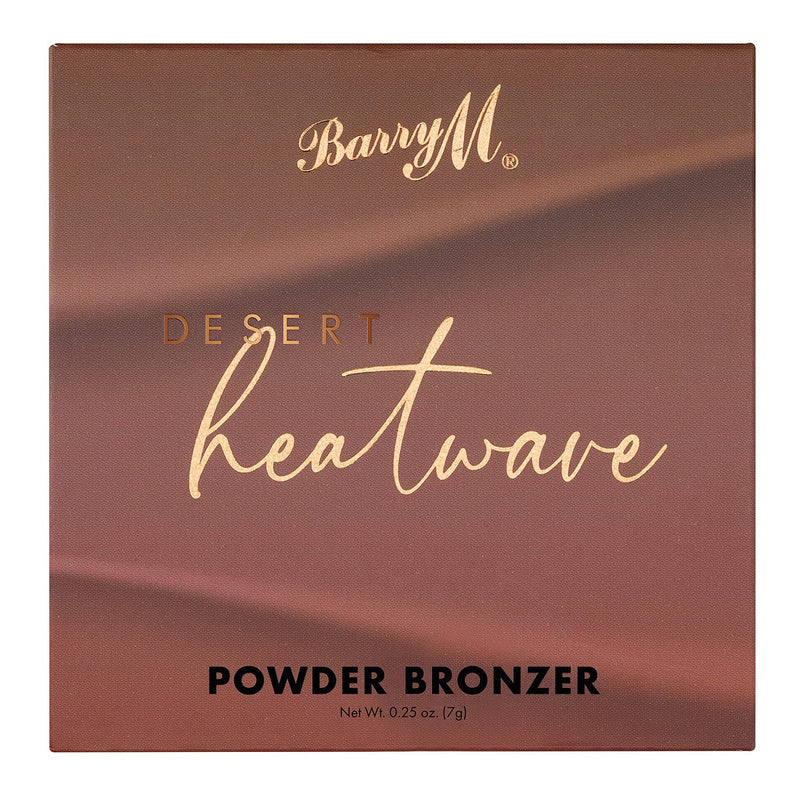 [Australia] - Barry M Cosmetics Heatwave Bronzer Enriched With Shea Butter, Shade Dark, Desert, Deep 