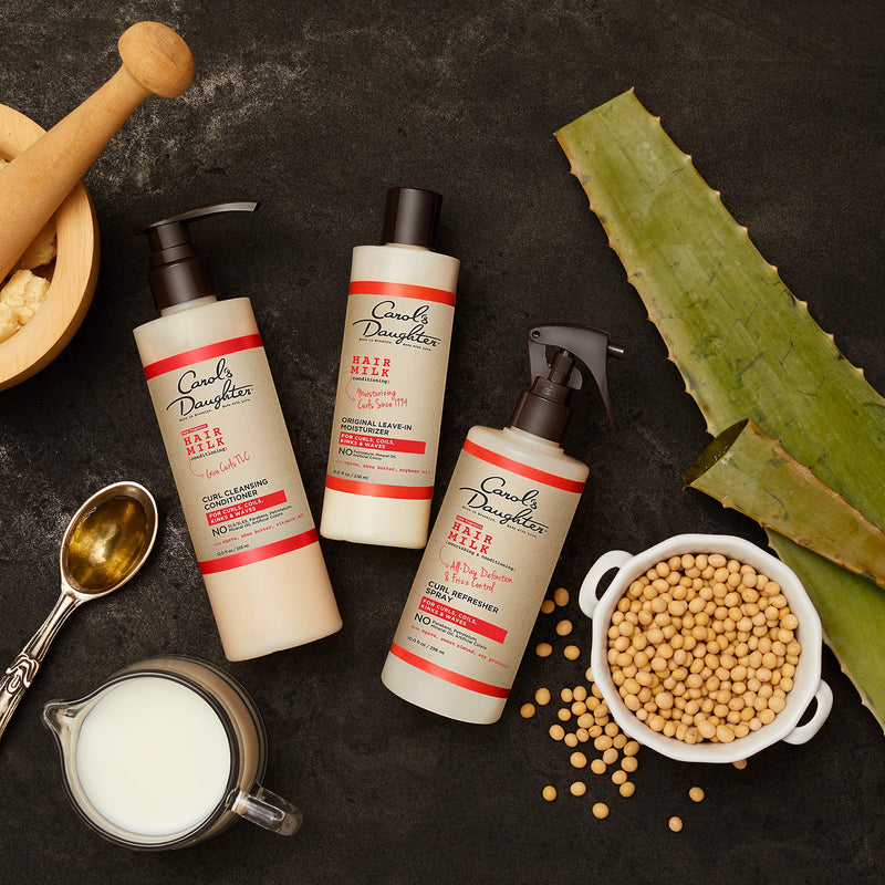 [Australia] - Curly Hair Products by Carol's Daughter, Hair Milk Sulfate Free Cleansing Conditioner For Curls, Coils and Waves, with Agave and Shea Butter, Sulfate Free Co Wash, 12 Fl Oz (Packaging May Vary) 