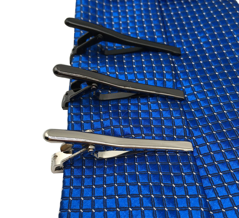 [Australia] - Geek-M Fashion Necktie Clips Tie Bar Clips Tie Pins Set for Men Pack of 3 Style B 