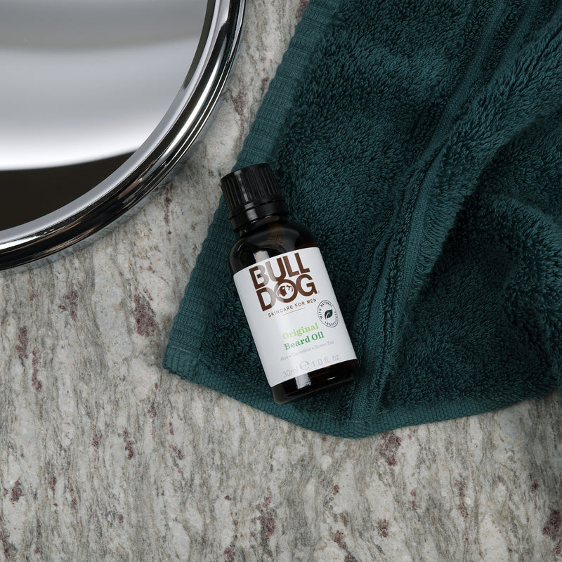 [Australia] - Bulldog Mens Skincare and Grooming Original Beard Oil for Men with Aloe, Camelina & Green Tea, 1 Fl. Oz. 