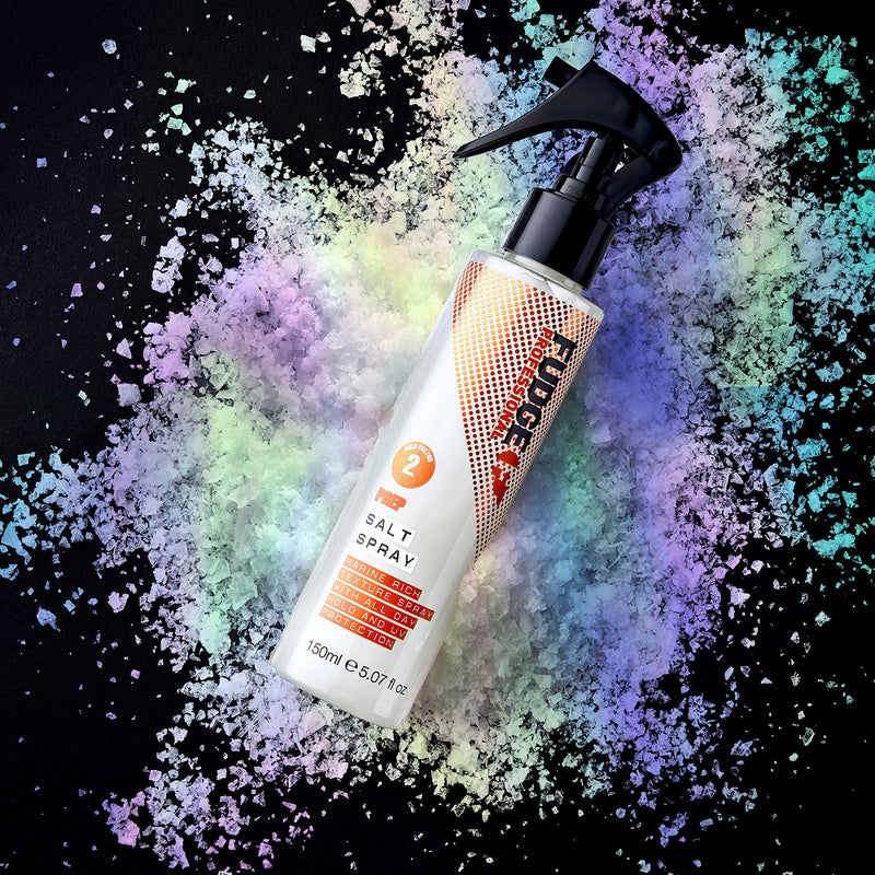 [Australia] - Fudge Professional Salt Spray, Texturising Sea Salt Spray, Mineral Rich Hair Styling Product Adds Volume and Flexible Hold for Men and for Women, With UV Shield Protection, 150 ml 