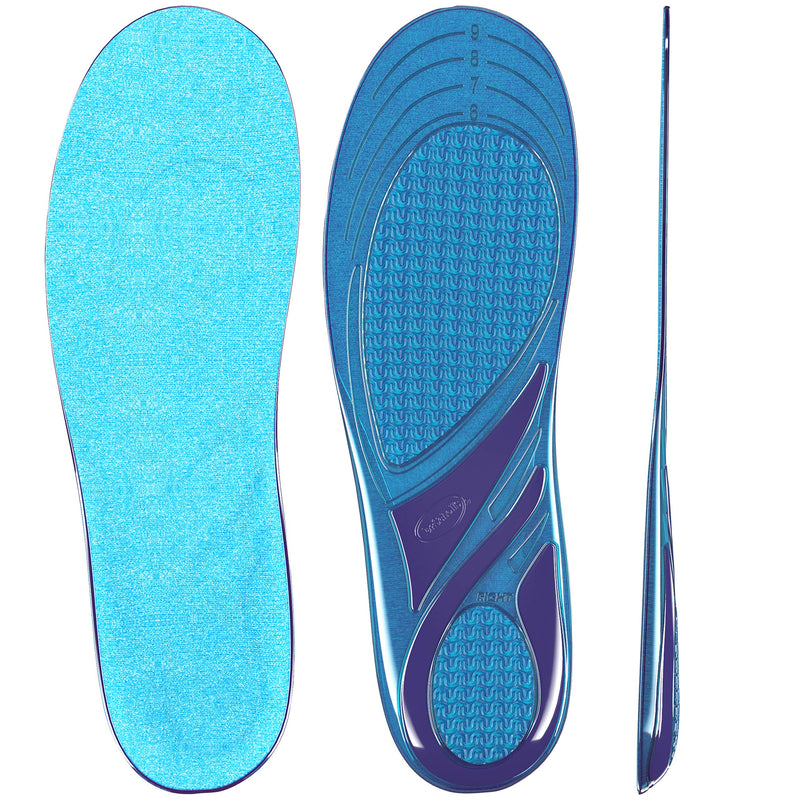 [Australia] - Dr. Scholl's ULTRA THIN Insoles // Massaging Gel Insoles 30% Thinner in the Toe for Comfort in Dress Shoes (for Women's 6-10, also available for Men's 8-13) 