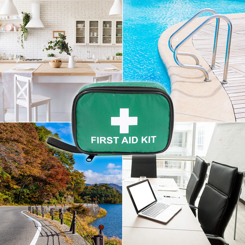 [Australia] - Milestone Camping 96940 Emergency First Aid Kit / Compact and Portable Home or Travel Kit / Ideal for Camping, Family Days Out and More 