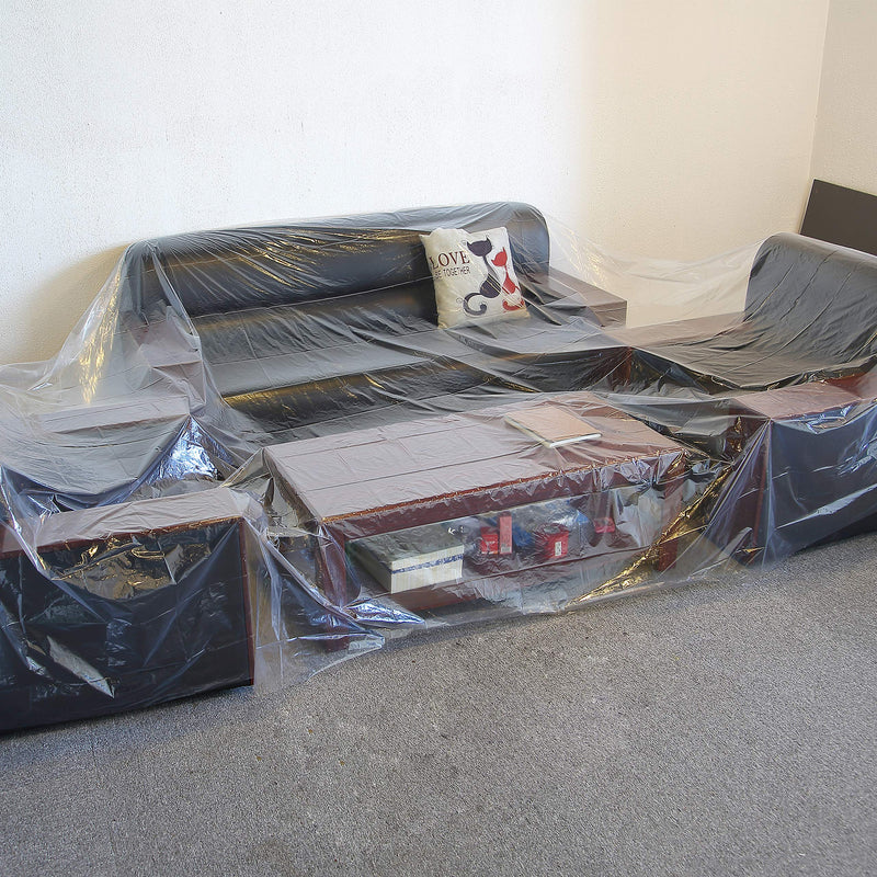 [Australia] - Bates- Plastic Drop Cloth, Drop Cloth 9x12, Plastic Cover, Clear Plastic Tarp, Plastic Tarp for Painting, Plastic Sheeting for Painting, Plastic Drop Cloths for Painting, Paint Plastic Drop Cloth 