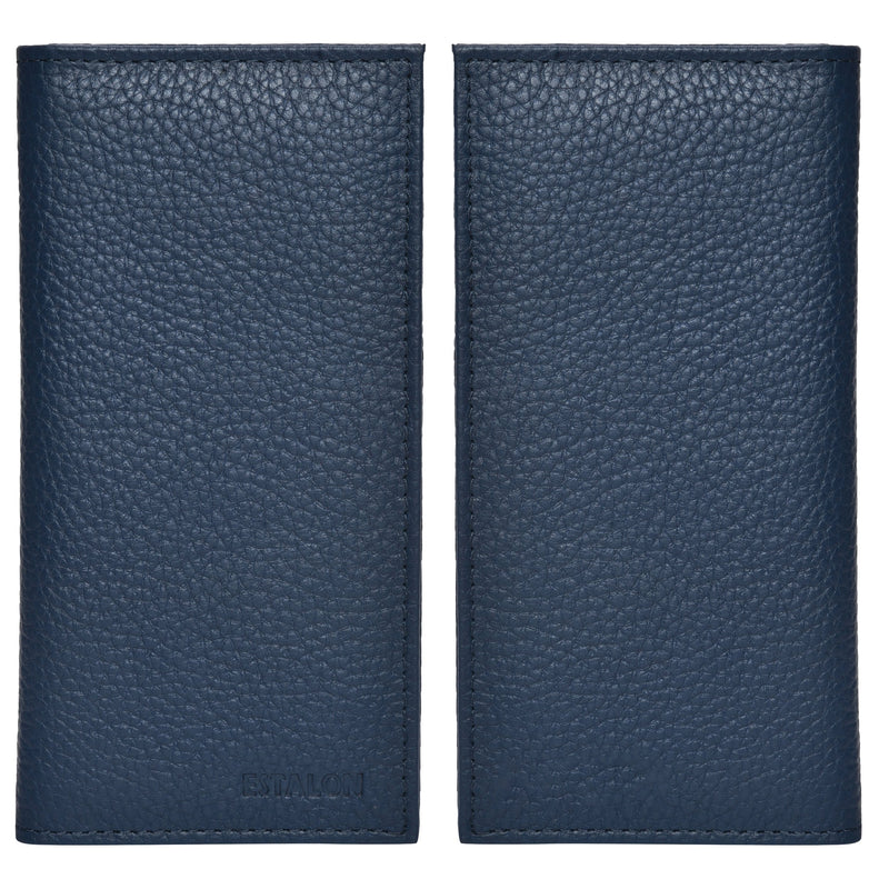 [Australia] - Check Book Cover for Men and Women - Leather Standard Register Checkbook Case Azure 