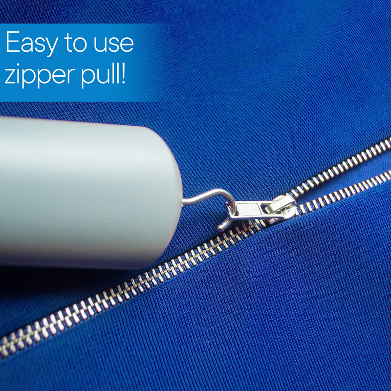 [Australia] - RMS Button Hook with Zipper Pull - Button Assist Device with Comfort & Wide Grip, Shirt & Coat Buttoning Aid Ideal for Limited Dexterity Caused by Arthritis (Grey) 