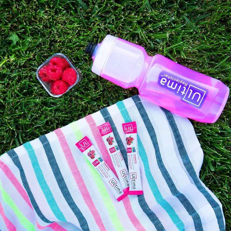 [Australia] - Ultima Replenisher Electrolyte Hydration Drink Mix Raspberry Flavor (20 Serving Stickpacks) 