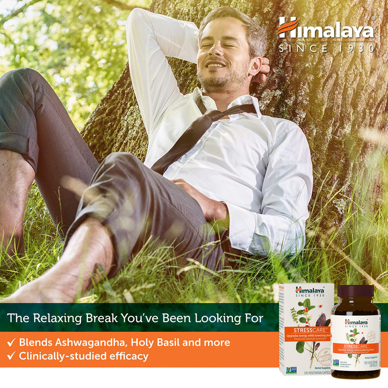 [Australia] - Himalaya StressCare for Natural Stress Relief, 120 Capsules, 1 Month Supply 