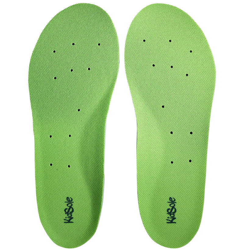 [Australia] - KidSole Slim Memory Foam Sport Children's Athletic Memory Foam with Extra Memory Foam Top Layer (24 cm (Kids' Size 3-6) 24 CM (Kids Size 3-6) 