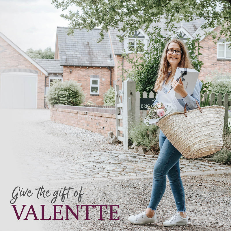 [Australia] - Valentte Reed Diffuser for Home with Sticks, Aromatherapy Essential Oils, Natural Ingredients, Long Lasting Fragrance, Made in the UK (White Neroli and Lemon) White Neroli & Lemon 