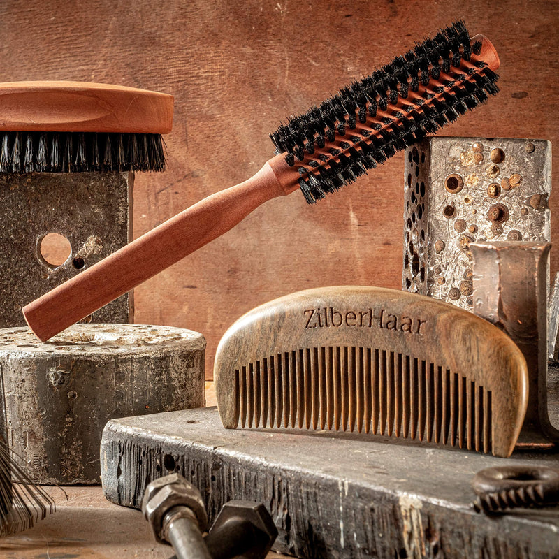 [Australia] - ZilberHaar - Beard Comb - 100% Scented Sandalwood - Essential Beard Care Accessory for Men, Straightens Bread Without Static - Handmade Comb 