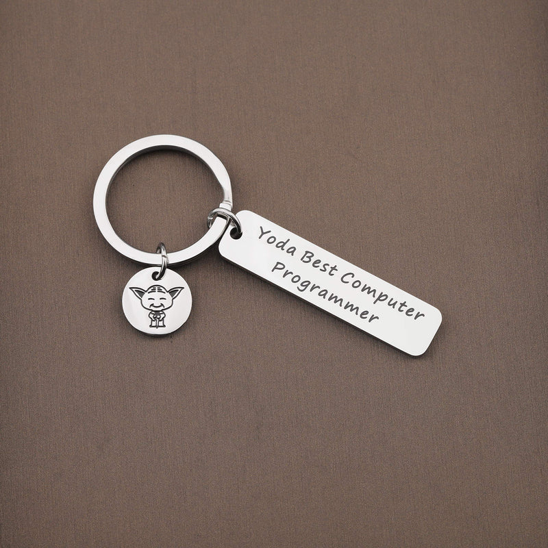 [Australia] - TGBJE Computer Programmers Gift You are Best Computer Programmer Keychain Gift for Computer Science TODA Computer 