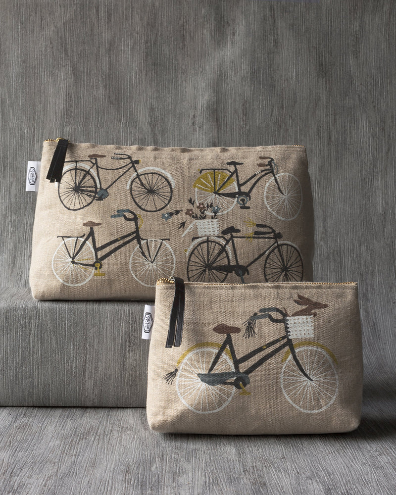 [Australia] - Now Designs Danica Cosmetic Bag-Large, Bicicletta Large 